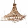 Hanging lights - The Mykonos Pendant - Natural - L - BAZAR BIZAR LIVING