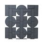 Other wall decoration - Natural slate wall decor, openwork, H158/ W 58/ 1 cm - LE TRÈFLE BLEU