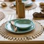 Sets de table - Set de table en rotin et coquillage - CAURI - HYDILE