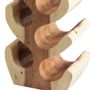 Unique pieces - Wooden bottle holder - VINO - HYDILE