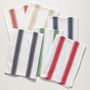 Kitchen linens - Kitchen towel herringbone stripes 100% CO - CASAFINA
