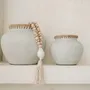 Bijoux - Le Collier Kubu - Blanc Naturel - BAZAR BIZAR LIVING