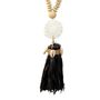 Bijoux - Le Collier Lovina - Noir Naturel - BAZAR BIZAR - COASTAL LIVING