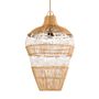 Suspensions - L'Abat-jour Vase - Naturel Blanc - M - BAZAR BIZAR LIVING