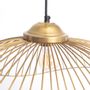 Hanging lights - The Wave Pendant - Brass - M - BAZAR BIZAR LIVING