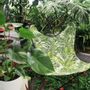 Chaises de jardin - FAUTEUIL  AA BUTTERFLY OUTDOOR HOUSSE TOILE IMPRIMEE  VEGETAL /BLOOM - AA NEW DESIGN