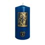 Objets de décoration - Bougie Pilier Dame de Coeur - 520 g. Cire teintée masse. Ne coule pas - YLUSTRE