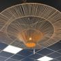 Hanging lights - Round rattan lamp - MILO - HYDILE