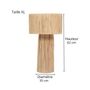Table lamps - Natural raffia table lamp - Rosy - HYDILE