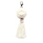 Decorative objects - The Pompom Keychain - White - BAZAR BIZAR - COASTAL LIVING