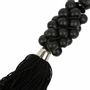 Decorative objects - The Wooden Beads Keychain - Black - BAZAR BIZAR LIVING