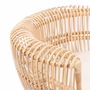 Fauteuils - HAVANA - Fauteuil en rotin avec coussin - HYDILE