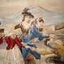 Unique pieces - Gallant scene: La Gallina Ciega (wool tapestry) - TRESORIENT