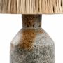 Lampes de bureau - La Lampe de Table Ithaka - Gris Antique Naturel - BAZAR BIZAR LIVING