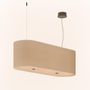 Suspensions - E4 Pleated Suspension Lamp Exclusive Handmade in Italy - LIGHTINUP