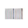 Fabrics - Furoshiki square white striped/NAGAO ORIFU - ABINGPLUS