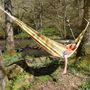 Garden textiles - Woven cotton hammock for one person - model #2 - HUAIRURO