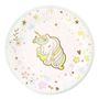 Anniversaires - 6 Assiettes Licorne - Recyclable - ANNIKIDS