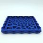 Soap dishes - Eco-friendly soap dish with rectangular facets, 3D printed in biobased material based on corn starch - BEN-J-3DCRÉA