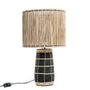 Desk lamps - The Skiathos Table Lamp - Natural Black - BAZAR BIZAR - COASTAL LIVING