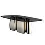 Benches for hospitalities & contracts - Obisidan Table - ELIE SAAB MAISON
