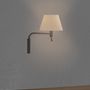 Wall lamps - E16-S Pleated Wall Lamp Exclusive Handmade in Italy - LIGHTINUP
