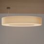 Hanging lights - R1 Big Suspension Pleated Lampshade Exclusive Handmade in Italy - LIGHTINUP