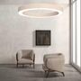 Hanging lights - R2 Big Suspension Pleated Lampshade Exclusive Handmade in Italy - LIGHTINUP
