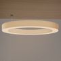 Hanging lights - R2 Big Suspension Pleated Lampshade Exclusive Handmade in Italy - LIGHTINUP