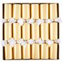 Everyday plates - Solid Gold Celebration Crackers - 6 Per Box - CASPARI