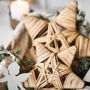 Other Christmas decorations - Star large Cane - IB LAURSEN