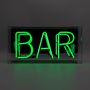 Decorative objects - 'Bar' Acrylic Box Neon Light - LOCOMOCEAN