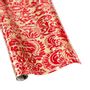 Other Christmas decorations - Palazzo Gift Wrapping Paper in Red with Gold Foil - CASPARI