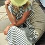 Hats - Hand knitted crochet Bohemian style Sun hat - MON ANGE LOUISE