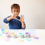 Children's arts and crafts - Finger paint 6 pastel colours - PRIMO