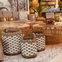 Caskets and boxes - Seagrass PO4 Decorative Basket (Bali) - M - BALINAISA