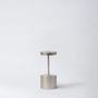 Wireless lamps - Cordless lamp LUXCIOLE Silver 18 cm - HISLE