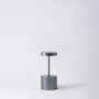 Wireless lamps - Cordless lamp LUXCIOLE Titanium 18 cm - HISLE