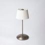 Wireless lamps - Cordless lamp ARTURO Smoke silver - HISLE