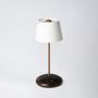 Wireless lamps - Cordless lamp ARTURO Simple Dark wood - HISLE