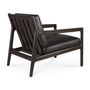 Armchairs - Jack lounge chair - Mahogany - ETHNICRAFT