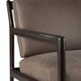 Armchairs - Jack lounge chair - Mahogany - ETHNICRAFT