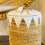 Caskets and boxes - Laundry Basket with Lid - Set of 3 - Natural - Bali - PO11 - BALINAISA