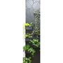 Decorative wall frescoes - Natural slate wall panel, inlaid planters, 200/60/3 cm - LE TRÈFLE BLEU