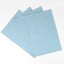 Couettes et oreillers  - Checkered Sky Cotton Placemats (set of 4), 18.5 X 13 inch - CASA AMAROSA