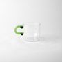 Tea and coffee accessories - Tea Time -  Glass Cup Spiral Handle. - AND JACOB