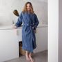 Bathrobes - Robe Caresse Cotton - LE JACQUARD FRANCAIS