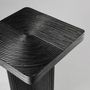 Console table - Wabi square wooden and black rattan sofa - CFOC