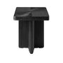 Console table - Wabi square wooden and black rattan sofa - CFOC