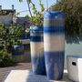 Céramique - Jarre Tanah H120 en céramique bleu beige - CFOC